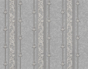 Виниловые обои на флизелиновой основе LS Орхан ДХV-1242/3 серый 10,05 x 1,06 м