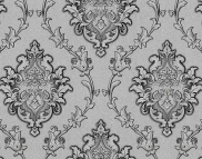 Вінілові шпалери на флізеліновій основі LS Амадей ДХV-1243/4 світло-сірий 10,05 x 1,06 м