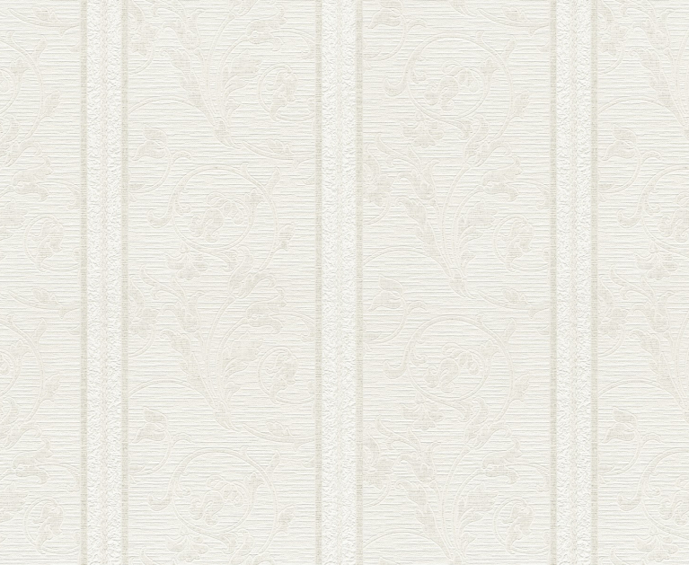 Вінілові шпалери на флізеліновій основі LS Джинджер ДХН-1260/4 біло-сірий 10,05 x 1,06 м - 1