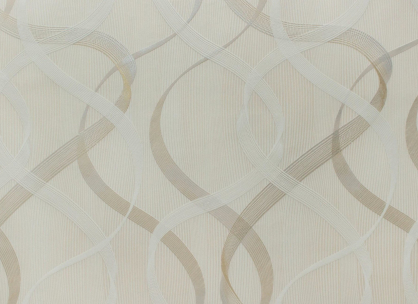 Вінілові шпалери на флізеліновій основі LS Шлейф ДХС-1458/3 світло-капучиновий 10,05 x 1,06 м