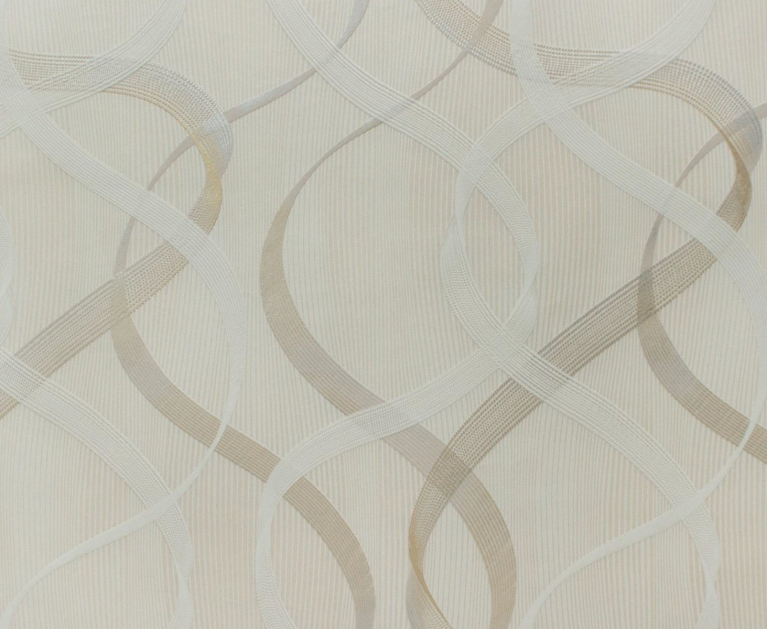 Вінілові шпалери на флізеліновій основі LS Шлейф ДХС-1458/3 світло-капучиновий 10,05 x 1,06 м - 1