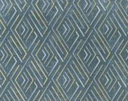 Вінілові шпалери на флізеліновій основі LS Лорес ДХV-1246/5 синьо-золотистий 10,05 x 1,06 м