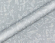Виниловые обои на флизелиновой основе LS Твид ДХС-1418/3 серый 10,05 x 1,06 м