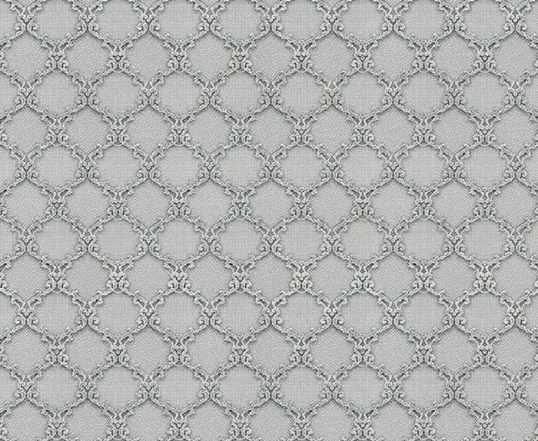 Вінілові шпалери на флізеліновій основі LS Тіфані ДХС-1312/6 сірий 10,05 x 1,06 м - 1