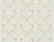 Вінілові шпалери на флізеліновій основі LS Брюссель ТОФ 1-1391 перлинно-білий 10,05 x 1,06 м