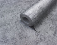 Вінілові шпалери гарячого тиснення LS Деко СШТ 8-1217 сіро-сріблястий 10,05 x 1,06 м