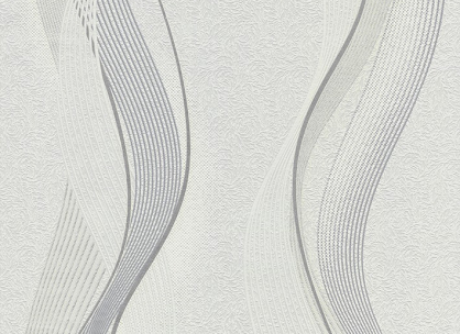 Виниловые обои на бумажной основе LS Дания ВКС 4-1331 бело-серебристый 10,05 x 0,53 м