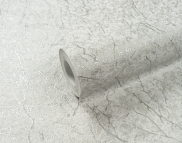 Виниловые обои на флизелиновой основе LS Клейн ДХС-1412/4 светло-серо-серебристый 10,05 x 1,06 м