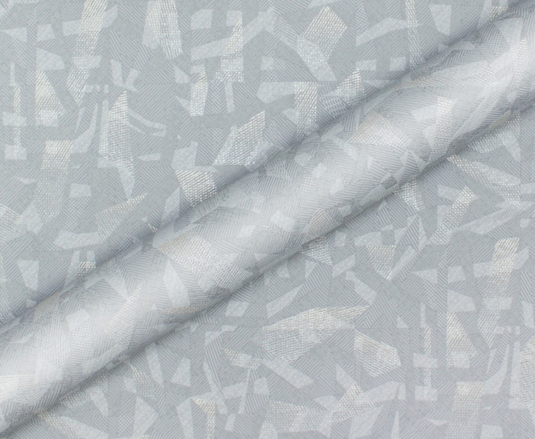 Вінілові шпалери на флізеліновій основі LS Твід ДХС-1418/3 сірий 10,05 x 1,06 м - 1