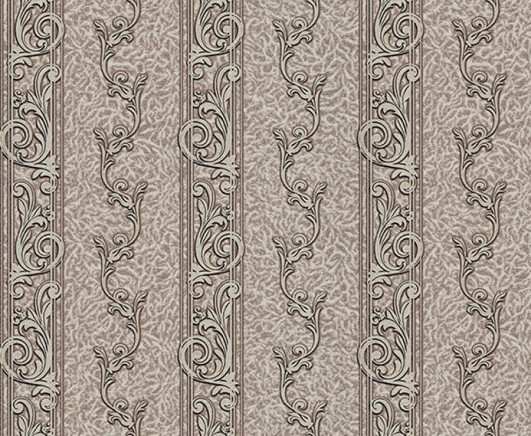 Вінілові шпалери на флізеліновій основі LS Есмеральда ДХС-1323/5 темно-коричневий 10,05 x 1,06 м - 1
