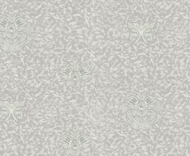 Вінілові шпалери на флізеліновій основі LS Роксолана ДХН-1077/6 сірий 10,05 x 1,06 м - 1