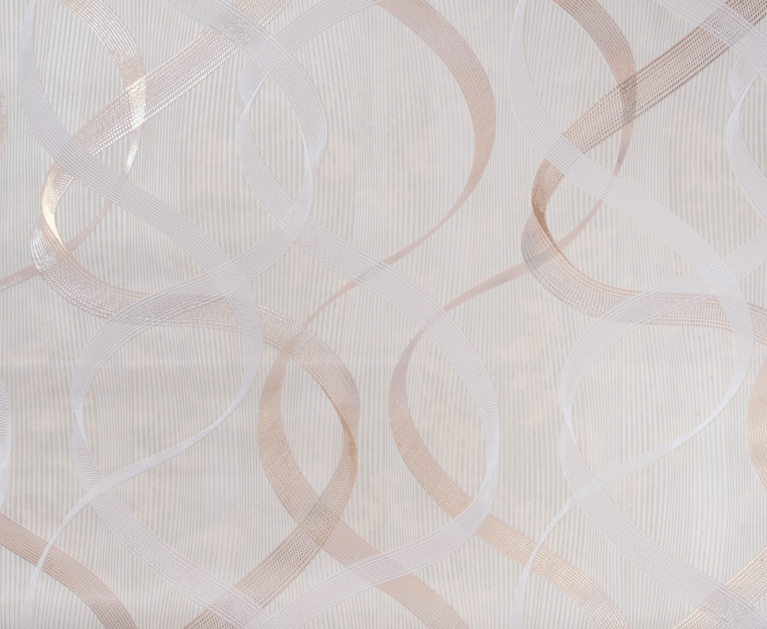 Вінілові шпалери на флізеліновій основі LS Шлейф ДХС-1458/2 світло-бежевий 10,05 x 1,06 м - 2