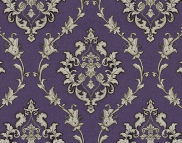 Вінілові шпалери на флізеліновій основі LS Амадей ДХV-1243/7 фіолетовий 10,05 x 1,06 м