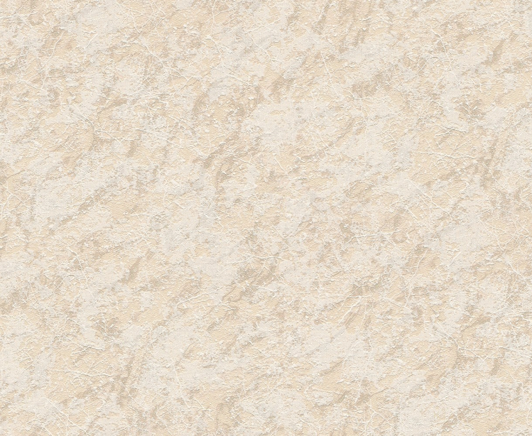 Вінілові шпалери на флізеліновій основі LS Альберто ДХС-1314/1 світло-пісочний 10,05 x 1,06 м - 1