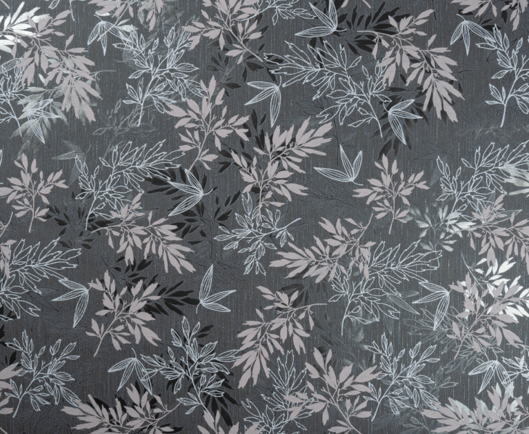 Вінілові шпалери на флізеліновій основі LS Кашемір ДХV-1594/6 графітовий 10,05 x 1,06 м - 2